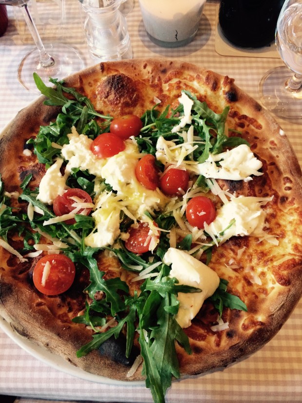 Pizza Buffalina im Locanda Italina